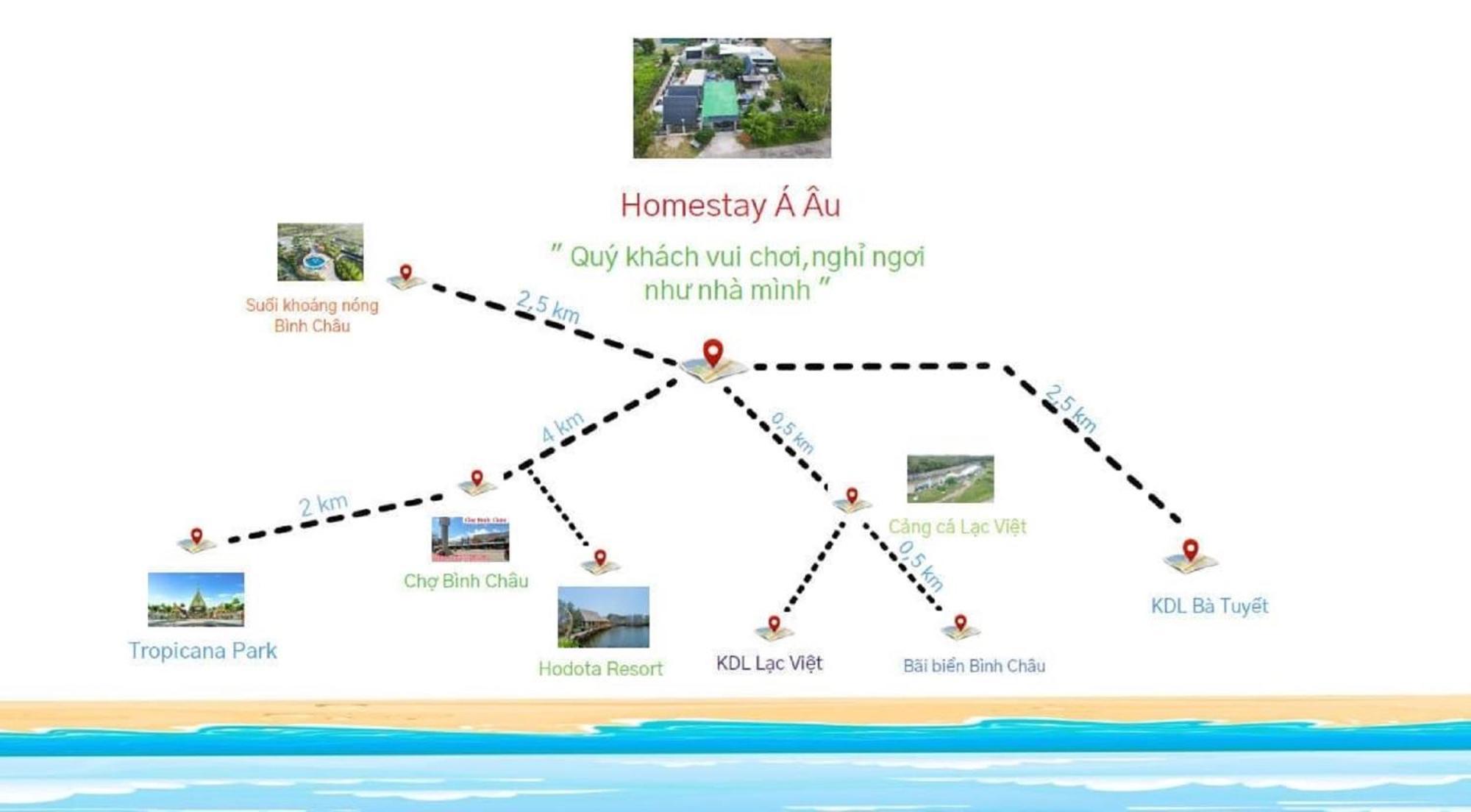 Homestay A Au Family ビンチャウ エクステリア 写真